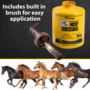 Fiebing's Hoof Oil for Horses with Mineral Oil (32 oz) - Hoof Dressing with Applicator Brush to Condition Dry, Split Hooves & Corns - Prevents Cracks, Splits & Contracted Feet with Semi Gloss Finish — 4