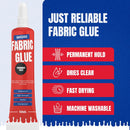 Fabric Glue Permanent (10 ML x 8), Fabric Glue for Clothing Permanent Washable for Rhinestones, Patches, Clothes,… — 4