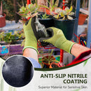 COOLJOB 2 Pairs Gardening Gloves for Women and Men, Bamboo Working Gloves…