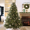 Balsam Hill 7.5ft Pre-Lit Classic Blue Spruce - Artificial Christmas Tree with 1000 Clear Incandescent Lights, Easy Plug Technology, Premium Stand for Indoor Holiday Decorating — 6