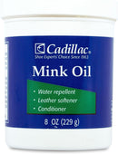 Cadillac Mink Oil Paste 8 oz, Waterproof Leather Conditioner — 1