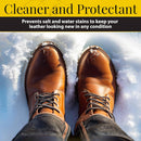 Fiebing's Leather Cleaner & Conditioner (8 oz) - All Purpose Wax-Free Color Safe Formula Protects & Strengthens All Leather - Prevents Molding, Cracking, Water Spots & Salt Stains on Car, Shoe, Purse — 4