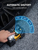 AstroAI Tire Inflator Portable Air Compressor 12VDC Tire Pump Digital Gauge — 7