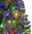 GAOMON 7.5ft Prelit Fraser Fir Wide Artificial Christmas Tree w/RGBW Light — 4