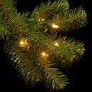National Tree Company 24in Pre-Lit North Valley Spruce Christmas Wreath — 2