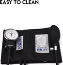 MDF Instruments, Calibra Aneroid Premium Professional Sphygmomanometer, Blood Pressure Monitor with Adult Cuff & Carrying Case, Lifetime Calibration, White Dial, Black Cuff, MDF808M11 — 7
