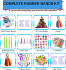 YITOHOP 15000+ Loom Rubber Bands Bracelet Kit, Rubber Bands for Bracelet Making Kit,Loom Bracelet Making Kit with 3… — 2