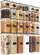PRAKI Airtight Food Storage Containers Set with Lids - 24 PCS, BPA Free…