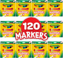 Crayola Broad Line Markers (12pk), Assorted Bulk Markers for Kids, Arts & Crafts Supplies for Coloring Books, Construction Paper, Ages 3+ — 2