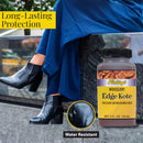 Fiebing's Edge Kote (4oz, Mahogany) - Leather Edge Paint for Shoes, Furniture, Purses, Couches, Belts - Flexible, Water Resistant, Semi Gloss Color Coating Leather Dye to Protect Natural Edges — 3