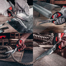 LIVINGO 10" Heavy Duty Multipurpose Shears for Shop & Garden (Red/Black) | Red &Black — 2