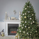 National Tree Company 6ft Pre-Lit Dunhill Fir Artificial Christmas Tree — 5