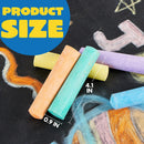 JOYIN 160 PCS Sidewalk Chalks Set-16 Colors Non-Toxic Washable Jumbo Chalk for Outdoor Art Play, Painting on Chalkboard, Blackboard and Playground — 5