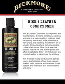 Leather Care Kit, Bick 1 Leather Cleaner, Bick 4 Conditioner, 2 Cloths — 4