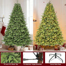 Treepool 6FT Prelit Artificial Christmas Tree, 1720 PE/PVC Tips, 400 Lights — 5