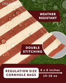 Play Platoon Cornhole Bags Set of 8 Regulation Size & Weight Duck Cloth — 3