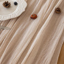 Light Beige Cheesecloth Table Runner 120 Inches Fall Party Home Decorations | 35"x120"(Pack of 1) — 5