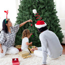 Yaheetech 7.5ft Artificial Christmas Spruce Tree, Realistic Premium Unlit — 7