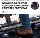 Superfeet Work Cushion Insoles for All-Day Workers with All Arch Heights Support & Anti-Fatigue Cushioning - Men 9.5-11 / Women 10.5-12 - Multicolor — 6