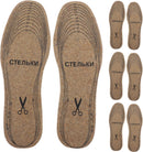 4 Pairs Cut-to-Size Wool Felt Insoles Heat Shoe Inserts Non-Slip Cushioning Warm Thick Shoe Pads for Winter Sports — 1