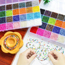 26000PCS 2mm Glass Seed Beads Kit – 28 Assorted Colors Small Beads Set for Jewelry Making, DIY Bracelets, Necklaces,… — 5