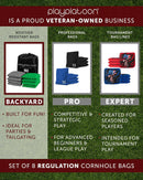 Play Platoon Cornhole Bags Set of 8 Regulation Size & Weight Duck Cloth — 6