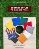 Play Platoon Cornhole Bags Set of 8 Regulation Size & Weight Duck Cloth — 5
