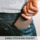 Top Grain Leather Wallet for Men | RFID Blocking | Extra Capacity Bifold Wallet with 2 ID Windows | Ultra Strong Stitching | Slim Billfold with 8 Card Slots | Gift for Him — 5