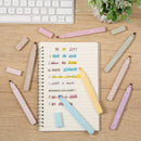 Mr. Pen- Aesthetic Highlighters No Bleed, 8 Pack, Assorted Colors | Chisel Tip, Cute Highlighters Assorted Colors for Journaling, Highlighting, Underlining, Fast Dry, Back to School Supplies | Neutral Colors — 6
