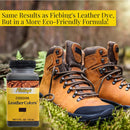 Fiebing's LeatherColors (4 Fl Oz, Cordovan) - Leather Dye for Natural Leather - Water-Based, Non-Flammable Formula - Permanent & Penetrating Color for Shoes, Boots, Furniture - Safe for Institutions — 4