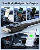 Car Carplay Cable for iPhone 18/18 Pro Max/17/16/15 Pro Max Charger Cord 3