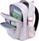 abshoo Classical Basic Daisy Womens School Backpack For College Teen Girls Water Resistant Bookbag (Daisy Purple) | 16.5 Inc — 5