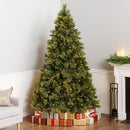 National Tree Company 7.5ft Pre-Lit Carolina Pine Artificial Christmas Tree — 2