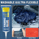 Fabric Glue Permanent, Extra Strong Clear Washable Clothing Glue — 5