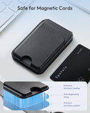 for MagSafe Wallet with Stand, Adjustable Stand Magnetic Wallet for iPhone, RIFD Blocking Phone Credit Card Holder for iPhone 17/16/15/14/13/12 Series, Not for iPhone 13/12 Mini(Black) photo 5