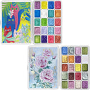 CraftyManor Mini Forestry Shifting Watercolor Painting Set, 40 Color Shifting Watercolor Paint Set, Shimmer Metallic Watercolor Paints Set, Glitter Watercolor Paint, Solid, Matisse & Rococo Style | Matisse+Rococo 40 Colors — 1