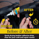 Fiebing's Leathercraft Cement - Leather Glue Adhesive (6 Pack, 4 oz Each) - Quick Drying, High Strength, Flexible, Non-Toxic, Permanent Bonding Leather Repair for Jackets, Shoes, Furniture, Purse — 2