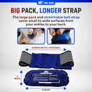 Ice Packs for Injuries Reusable (3-Piece Set) – Hot and Cold Ice Pack Therapy Gel Wrap Support – Supports Recovery, Joint and Muscle Pain – Knees, Back & More (3 Piece Set - Classic) — 3