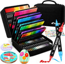 Pagather Acrylic Paint Markers, 168 Colors Dual Tip Fine & Brush Pens Set — 1