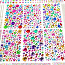 JIUZHU 7500+PCS Jewel Stickers for Crafts, Self Adhesive Gem Stickers Kit, Acrylic Rhinestone Stickers Assorted Shapes for Scrapbooking, Card Making, DIY Projects, Party Decorations — 1