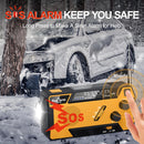 Hand Crank Emergency Radio 7400mWh (2000mAh) Solar Hand Crank Radio | 2000mAh Orange — 4