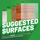 Krazy Fix Fast Waterproof Glue, Fast Curing Polyurethane Singles (3 x 4g) — 5