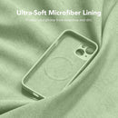 Magnetic for iPhone 15 Case Silicone Matcha — 6