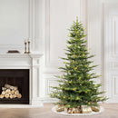 Puleo International 6.5ft Pre-Lit Aspen Fir Artificial Christmas Tree — 7