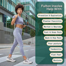 Fulton Women's Athletic Cork Custom Molding Insoles Designed w/Doctor — 7