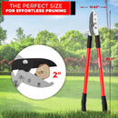 TABOR TOOLS GG12A Anvil Lopper with Compound Action, 30 Inch Tree Trimmer & Branch Cutter, Heavy Duty Tree Pruner with 2 Inch Cut Capacity, Chops Thick Dry Branches with Ease | GG12A 30 Inch Anvil Lopper with lever — 4