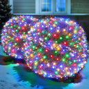 Led Multicolor Christmas Net Lights Outdoor Christmas Bushes Lights 120Led 6ftx5ft, Connectable Outdoor Indoor Mesh Net Lighting for Xmas Holiday, Garden, Lawn, Shrubs, Trees, Bushes Decorations — 1