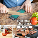 Hutsuls Black Leather Strop with Compound - Get Razor-Sharp Edges with Stropping Kit, Green Honing Compound & Vegetable Tanned Two Sided Leather Strop Knife Sharpener Step-by-Step Guide Included — 5