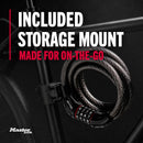 Master Lock 6 ft Cable Bike Lock 4-Digit Combination 1/2 in Diameter 8122D | 6' x 1/2" — 5