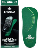 Spenco Rx Orthotic Arch Support 3/4 Length Shoe Insoles Women's 11-12.5/Men's 10-11.5 - Regular Width — 1